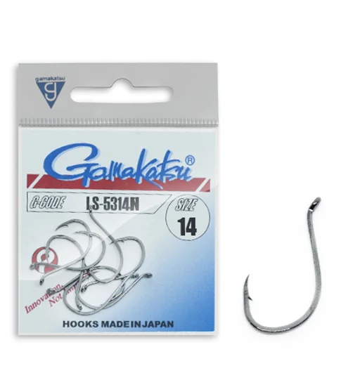 Гачок Gamakatsu LS-5314N Nickel №14 10шт