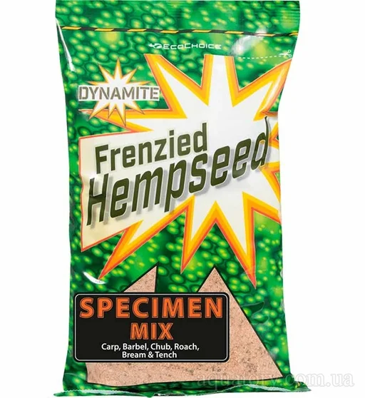 Прикормка Dynamite Frenzied Hemp Specimen 1kg