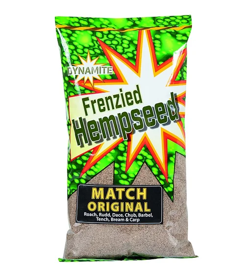 Прикормка Dynamite Frenzied Hemp Match Fine 1kg