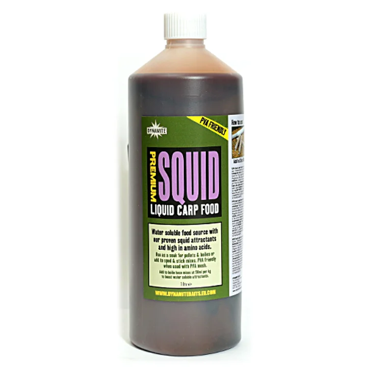 Ликвид Dynamite Baits Premium Squid Liquid Carp Food 1L