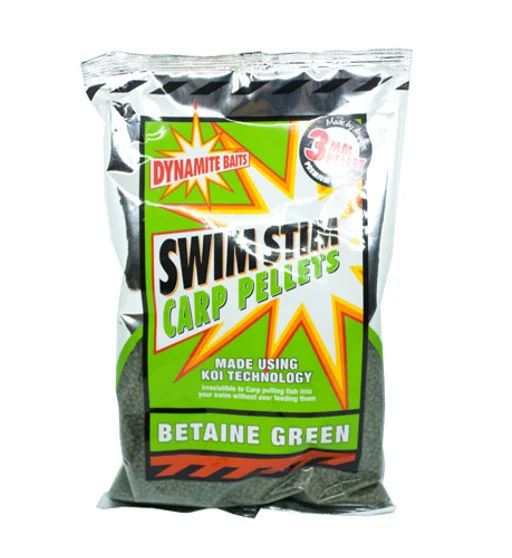 Пеллетс Dynamite Baits Feed pellets - Swimstim Green 3mm 900g
