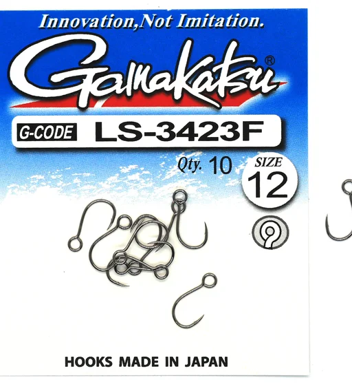 Гачки Gamakatsu LS-3423F N/L Black №12 10pc