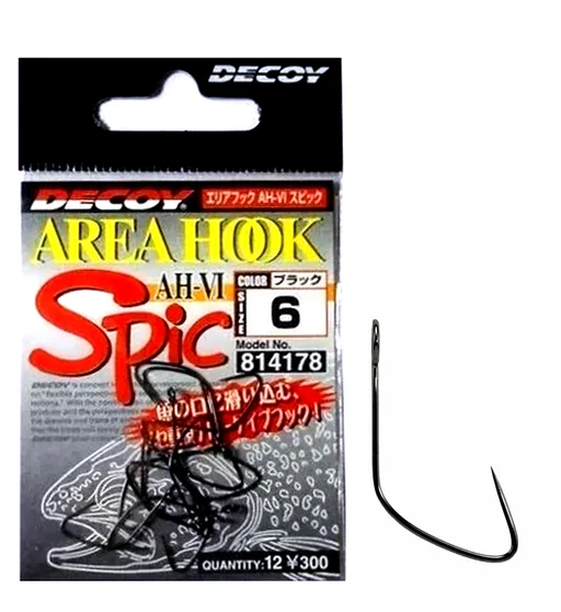 Гачок Decoy Area Hook VI Spic #6 12pcs