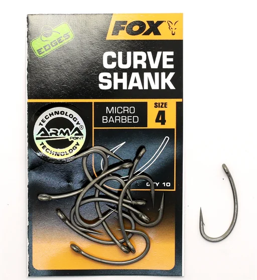 Гачки Fox Edges Curve Shank #4 10pcs
