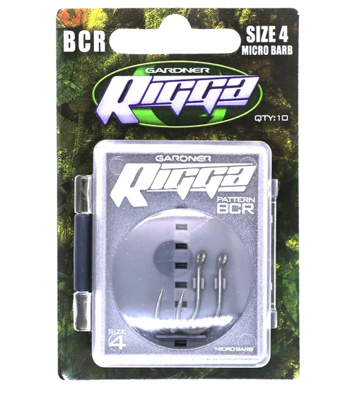 Гачки Gardner Rigga Bcr Hooks Barbed №4