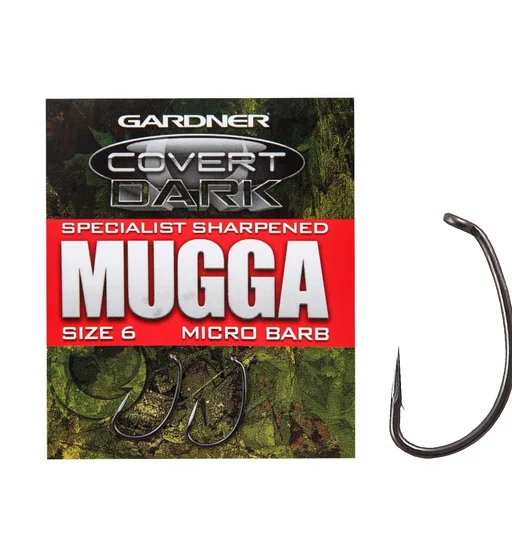Гачки Gardner Sarpened Dark Mugga №6 ручна заточка
