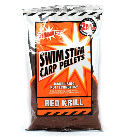 Пелетс Dynamite Baits Swim Stim Red Krill 2mm 900g