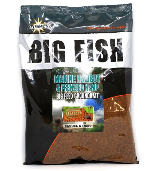 Прикормка Dynamite Baits Marine Halibut & Hemp Groundbait 1.8kg