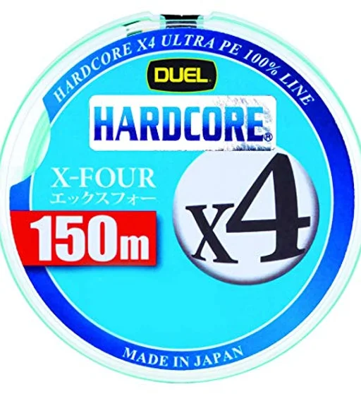 Шнур Duel Hardcore X4 150m Green 9kg 0.191mm #1.2
