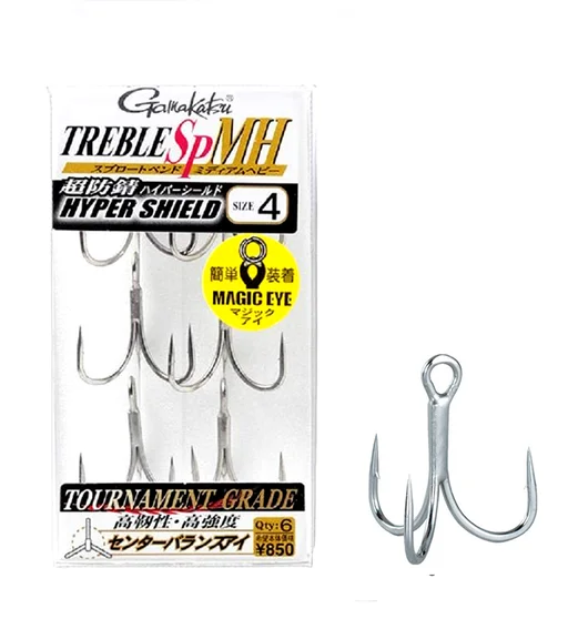 Трійник Gamakatsu Treble SP-MH #4 6pcs