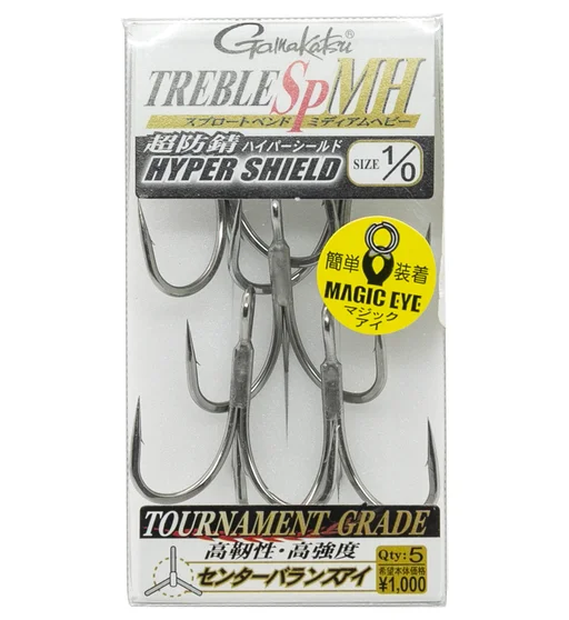 Трійник Gamakatsu Treble SP-MH #1/0 5pcs