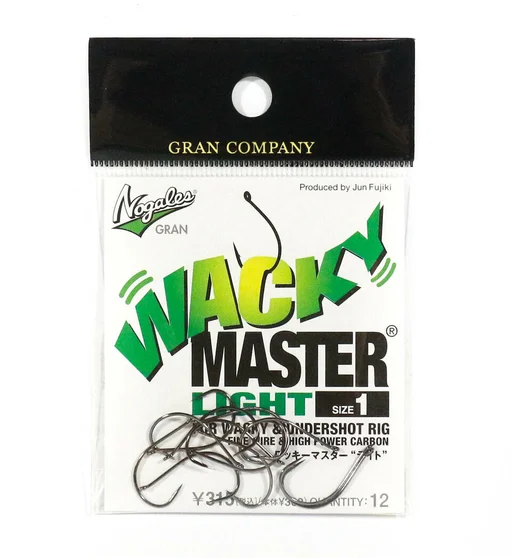 Гачок для дропшота Varivas Nogales Wacky Master Light #1/0 12pcs