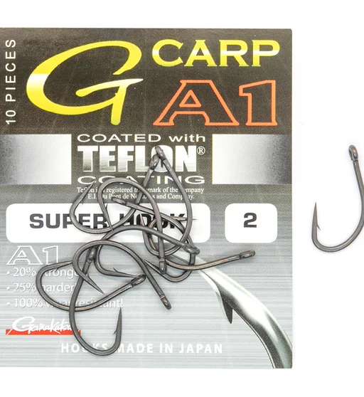 Крючки одинарные G-CARP  A-1 02 size