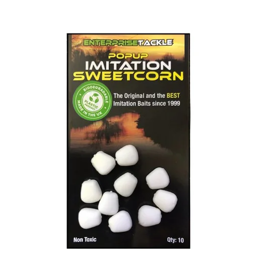 Искусственная кукуруза Pop-Up Enterprise Tackle White Unflavoured