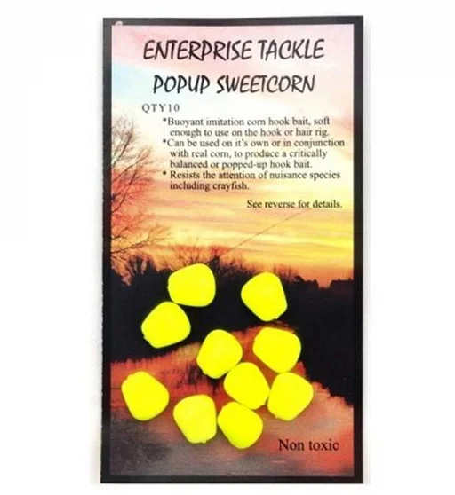 Штучна кукурудза Enterprise Tackle Pop-Up Fluoro Yellow