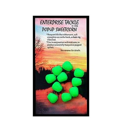 Искусственная кукуруза Enterprise Tackle Pop-Up Fluoro Green