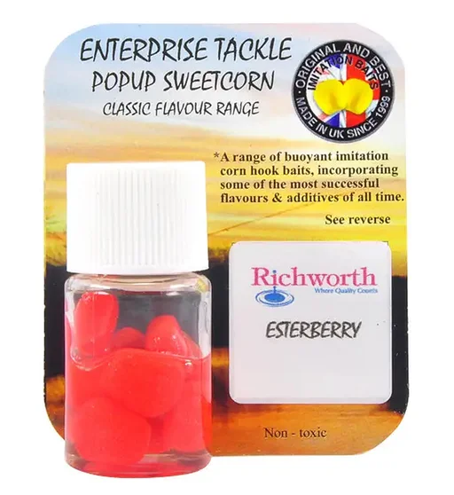 Искусственная кукуруза Enterprise Tackle Pop-Up Richworth Esterberry Red