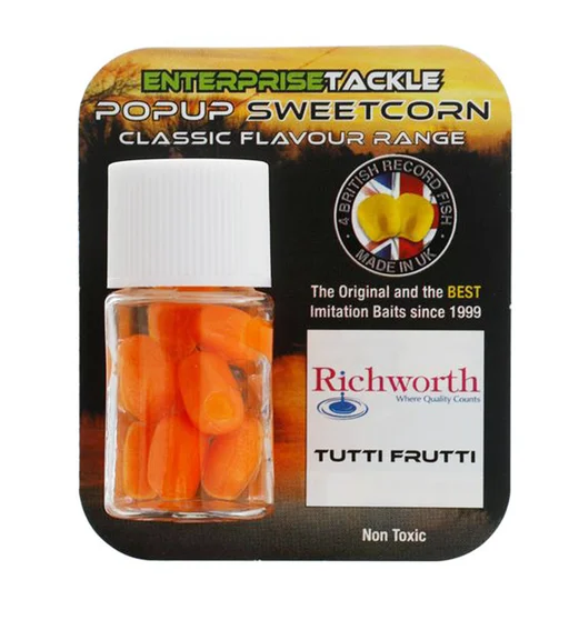 Искусственная кукуруза Enterprise Tackle Pop-Up Richworth Tutti-Frutti Orange