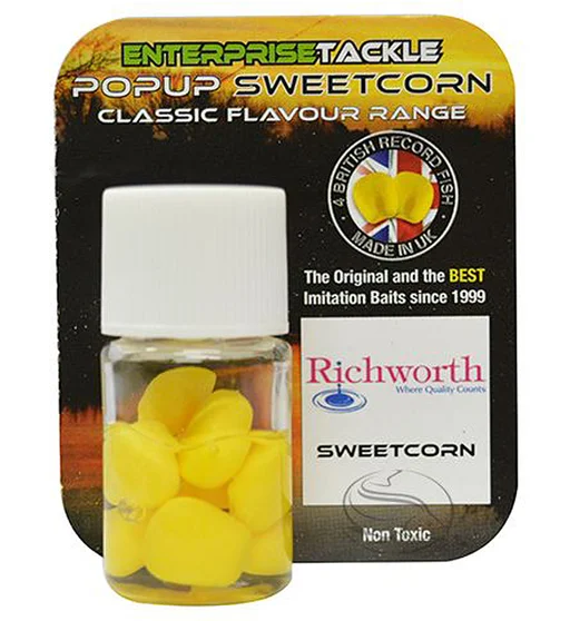Искусственная кукуруза Enterprise Tackle Pop-Up Richworth Sweetcorn Yellow