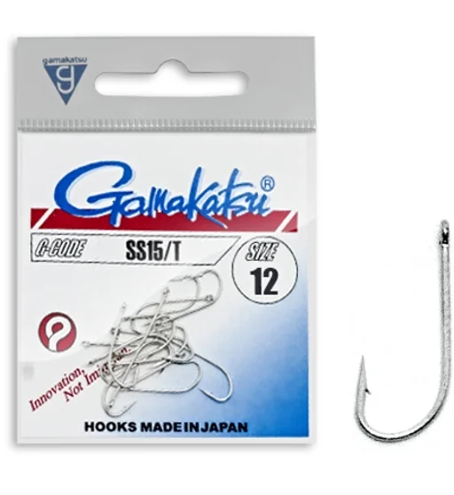 Гачок Gamakatsu SS15/T Tinned №8 12шт