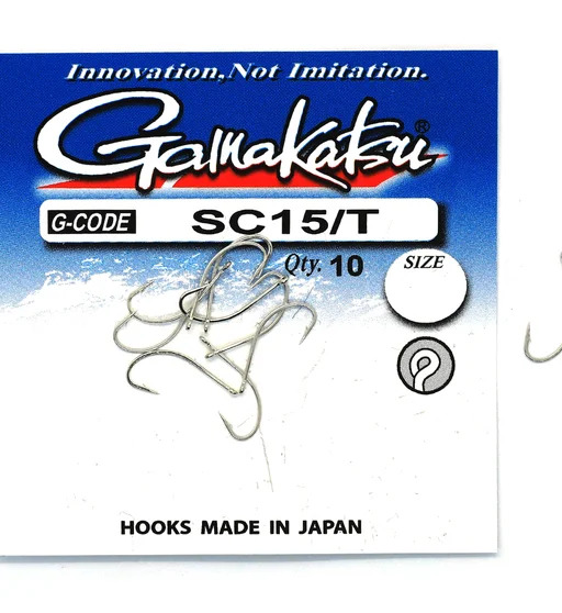 Гачки Gamakatsu SС15/T N/L №6 10pc