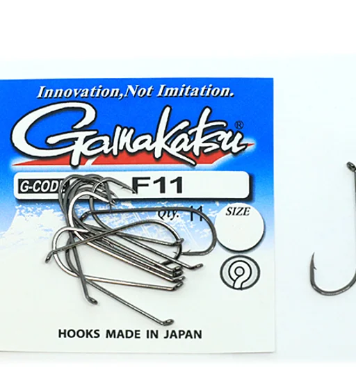 Гачки Gamakatsu F11 N/L Black 4 sizes