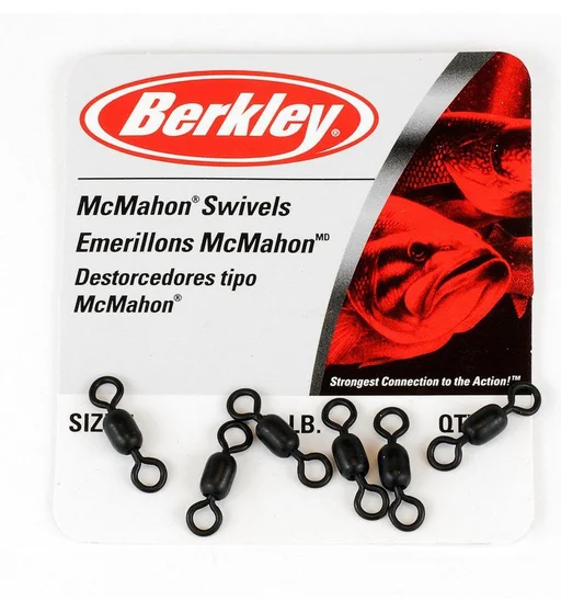 Вертлюжок Berkley Mc Mahon Swivels 003 size 100lb Black 6pc