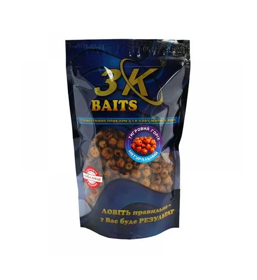 Прикормка 3KBaits Тигровый орех натуральный 400g