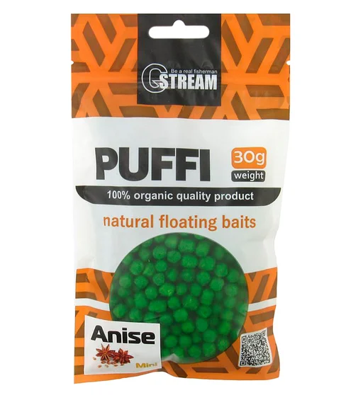 Повітряне пінотісто G.Stream Puffi Grizzly Baits аніс mini 30g