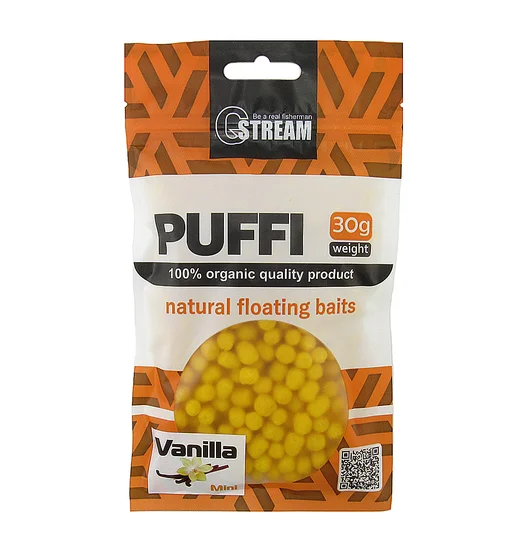 Повітряне пінотісто G.Stream Puffi Grizzly Baits ваніль mini 30g