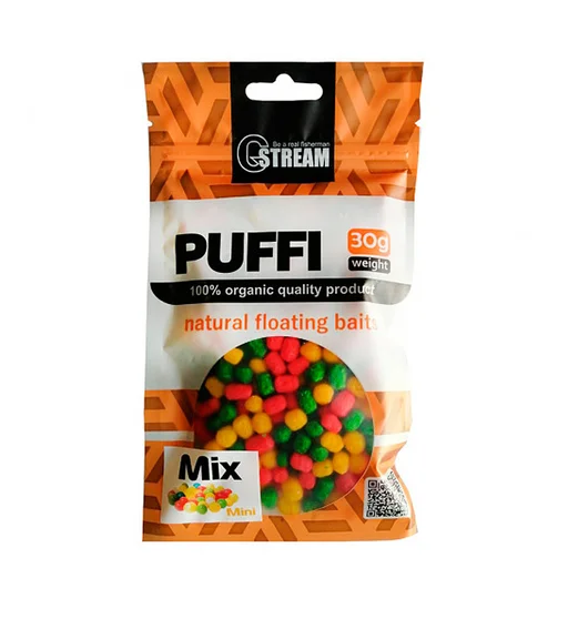 Воздушное пенотесто G.Stream Puffi Grizzly Baits микс mini 30g