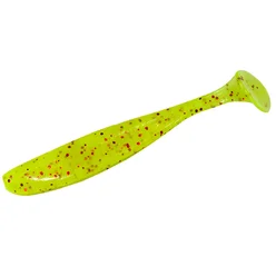 Силікон Keitech Easy Shiner 5" pal#01 Chartreuseredflake