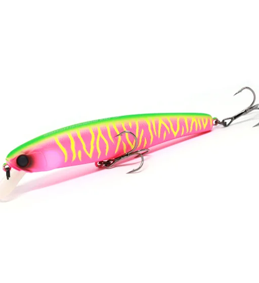Воблер Jackall Smash Minnow 100SP 100mm 16.6g #Dragon Fruit Mat Tiger