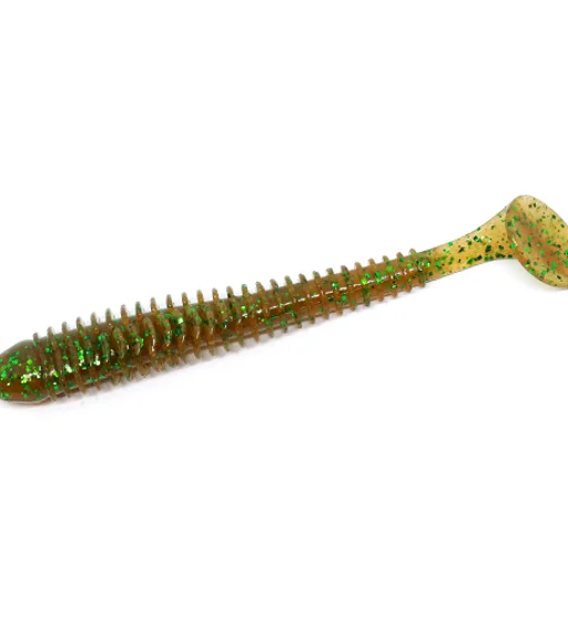 Силикон Keitech Swing Impact 4.5'' ea#02 Peach Green FLK