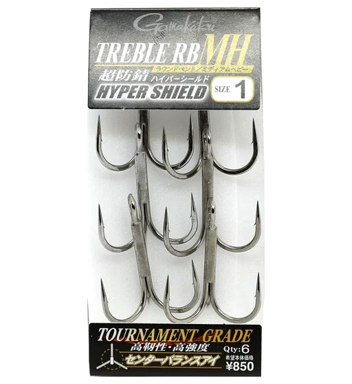 Тройник Gamakatsu Treble RB-MH #1 6pcs