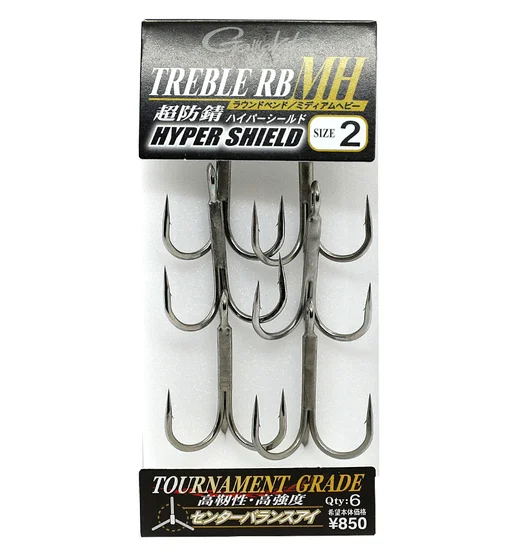 Тройник Gamakatsu Treble RB-MH #2 6pcs