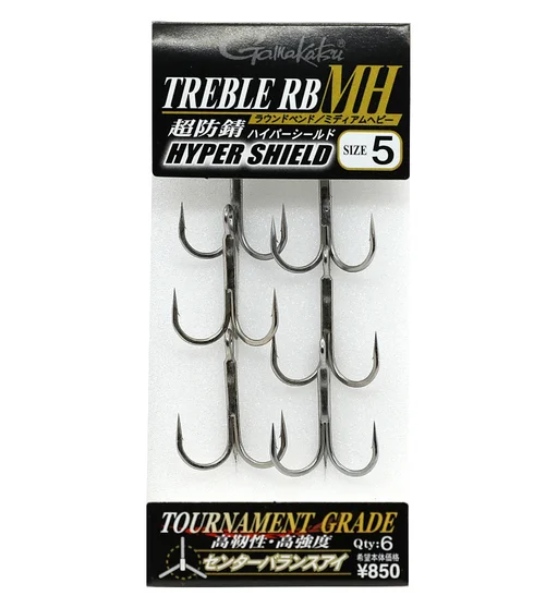Тройник Gamakatsu Treble RB-MH #5 6pcs