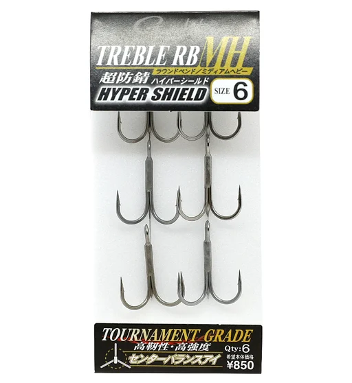 Тройник Gamakatsu Treble RB-MH #6 6pcs