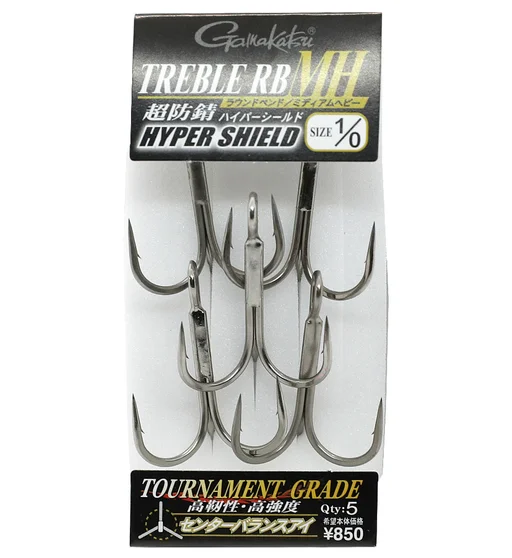 Тройник Gamakatsu Treble RB-MH #1/0 6pcs