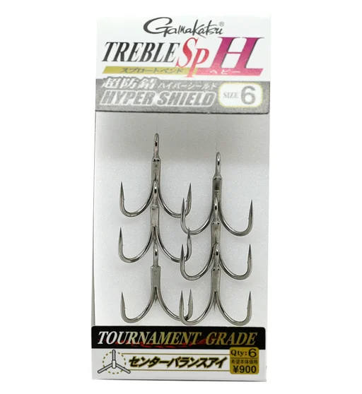 Тройник Gamakatsu Treble SP-H #6 6pcs