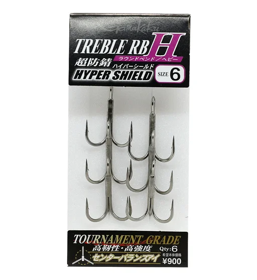 Тройник Gamakatsu Treble RB-H №6 6pcs