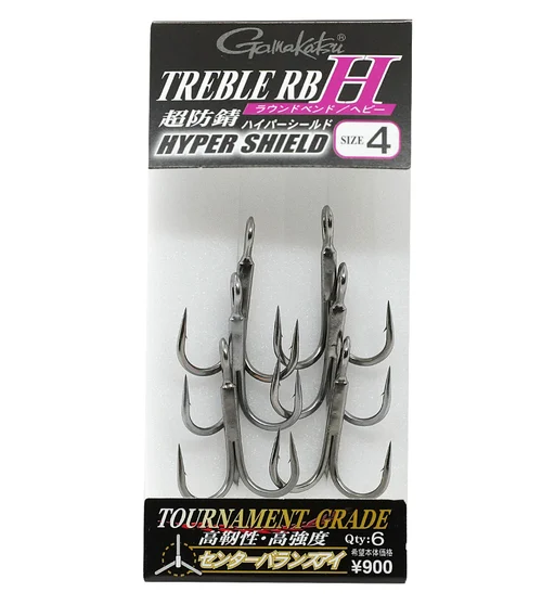 Тройник Gamakatsu Treble RB-H №4 6pcs