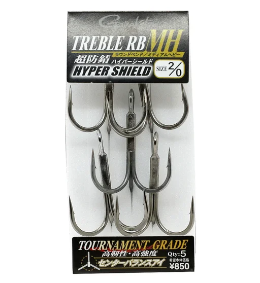 Тройник Gamakatsu Treble RB-MH #2/0 6pcs