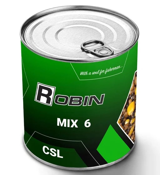Зерновая смесь Robin MIX-6 900ml ж/б CSL