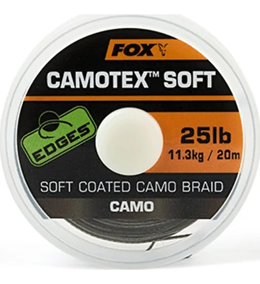 Поводочный материал Fox Camotex Soft 20m 11.2kg/25lb