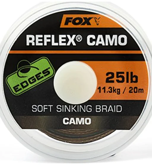 Поводочный материал Fox Edges Reflex Camo 20m 11.2kg/25lb