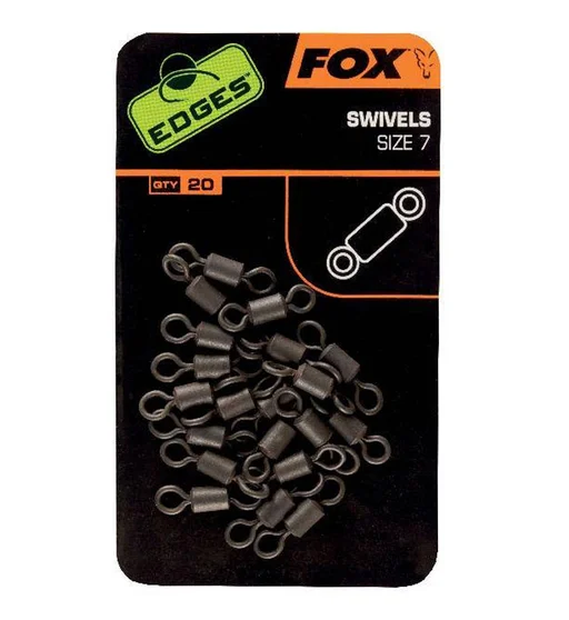 Вертлюг Fox Edges Swivels Standard  #7 20pcs
