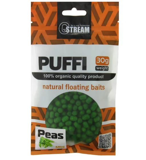 Повітряне пінотісто G.Stream Puffi Grizzly Baits горох mini 30g