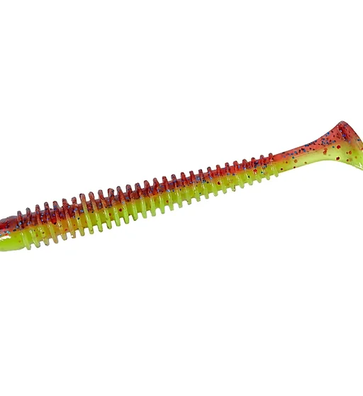 Силикон Keitech Swing Impact 3.5" ea#15 Grape Chart Red flk