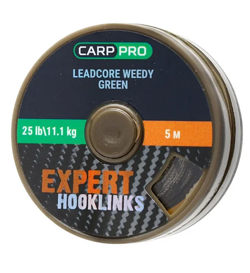 Лидкор Carp Pro 25LB зеленый 5m
